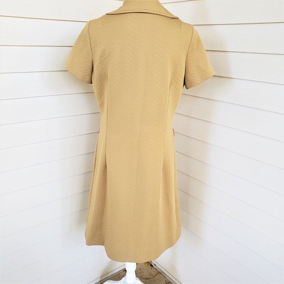 Vintage Norman Wiatt Knits Button down Dress 1970s - Picture 6 of 10